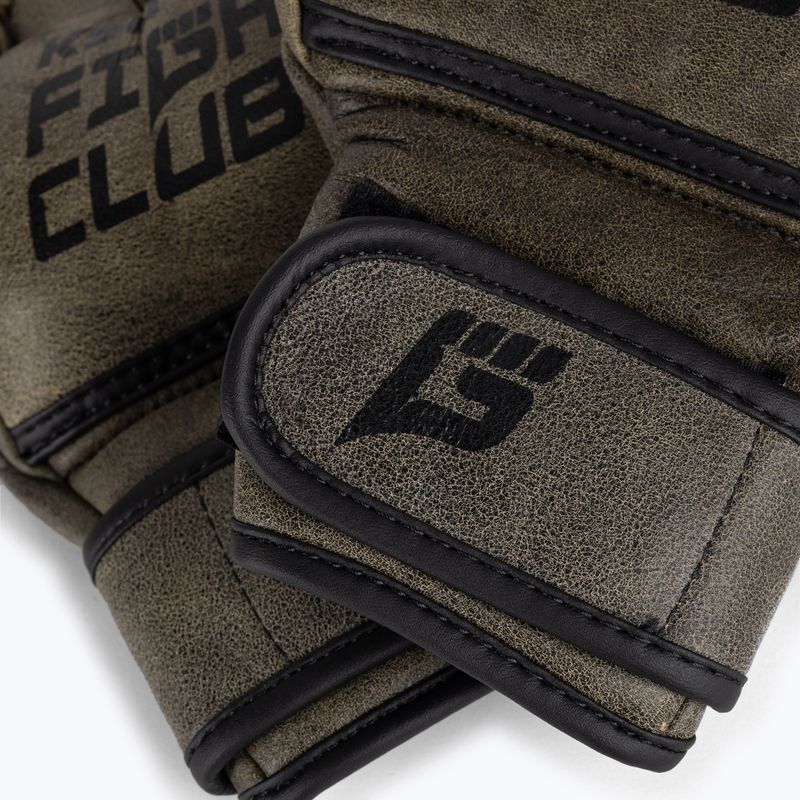 KSW Fight Club grappling kesztyű barna Gloves_FCL 5