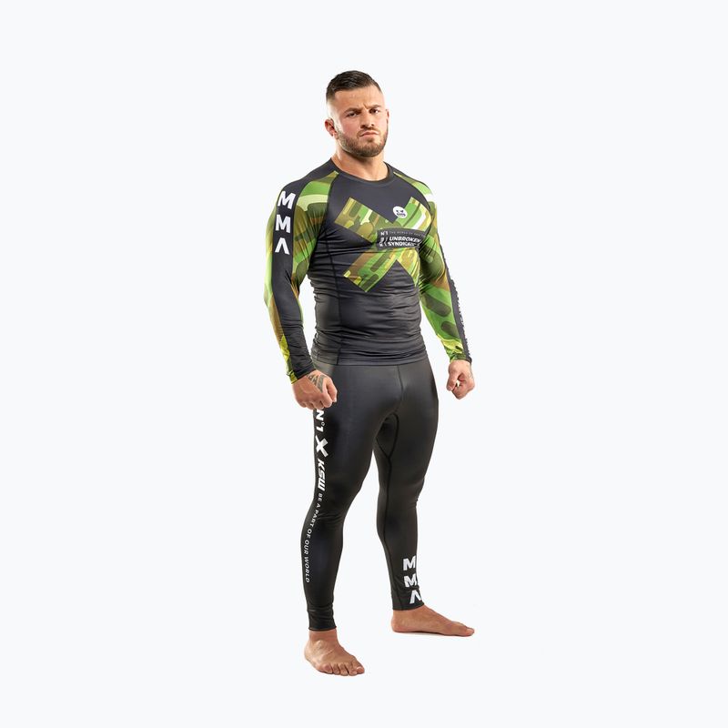 MMA leggings KSW Camo fekete