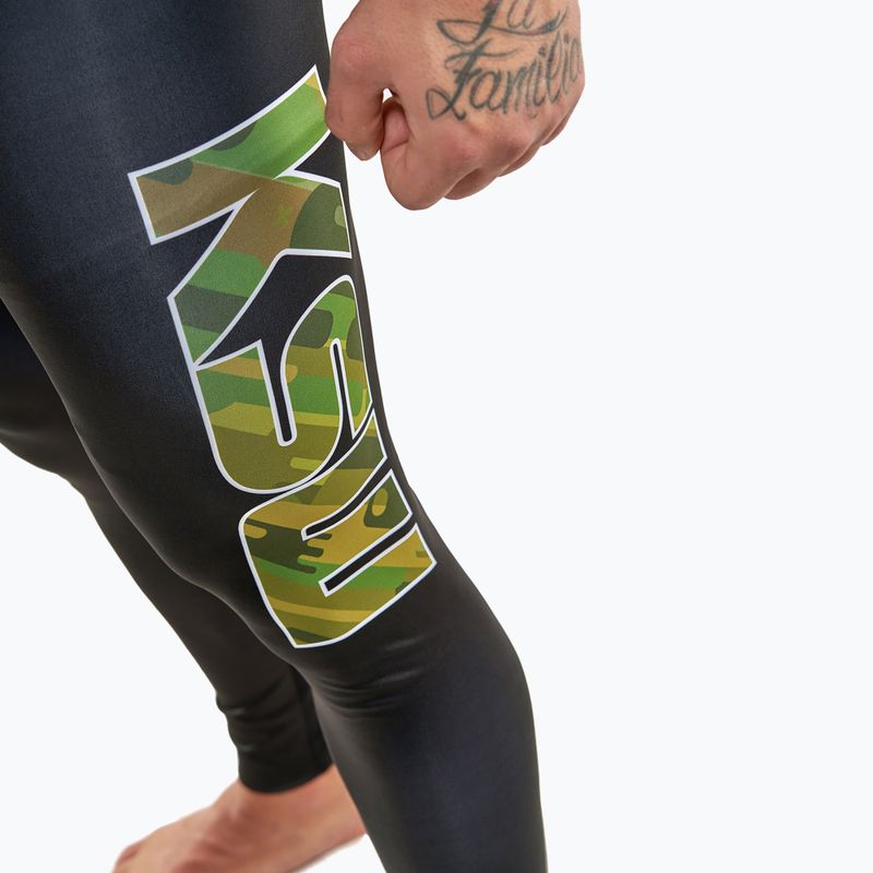 MMA leggings KSW Camo fekete 2
