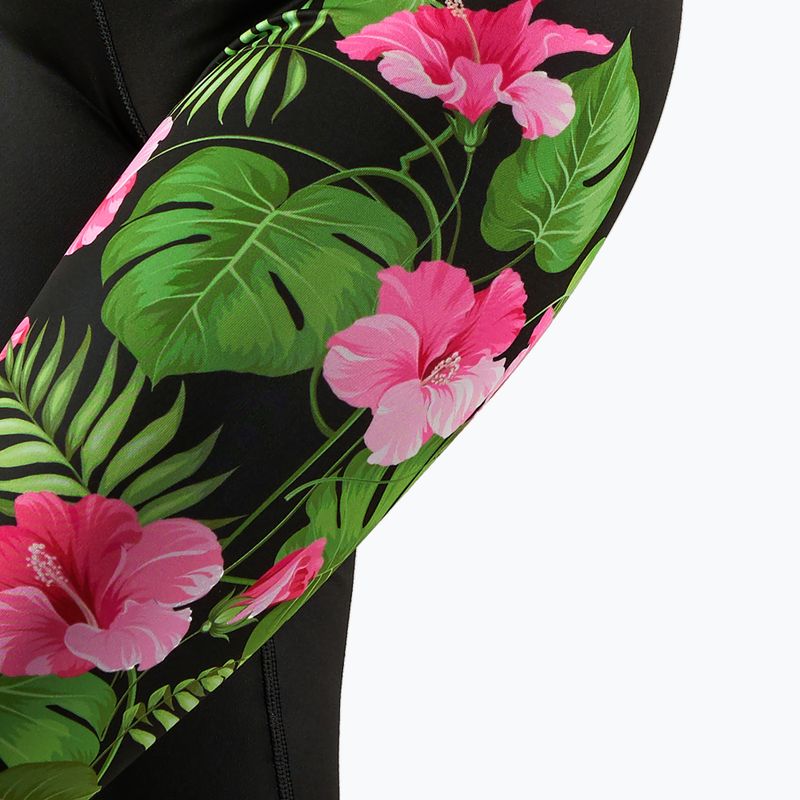 Női leggings KSW Jungle fekete 4