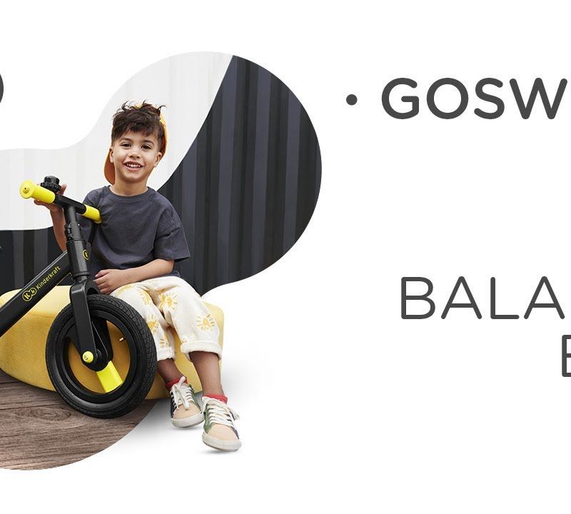 Kinderkraft Goswift háromkerekű kerékpár fekete KRGOSW00BLK0000 8