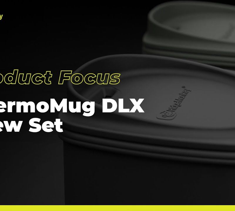 RidgeMonkey ThermoMug DLX Brew Set Szürke RM550 7