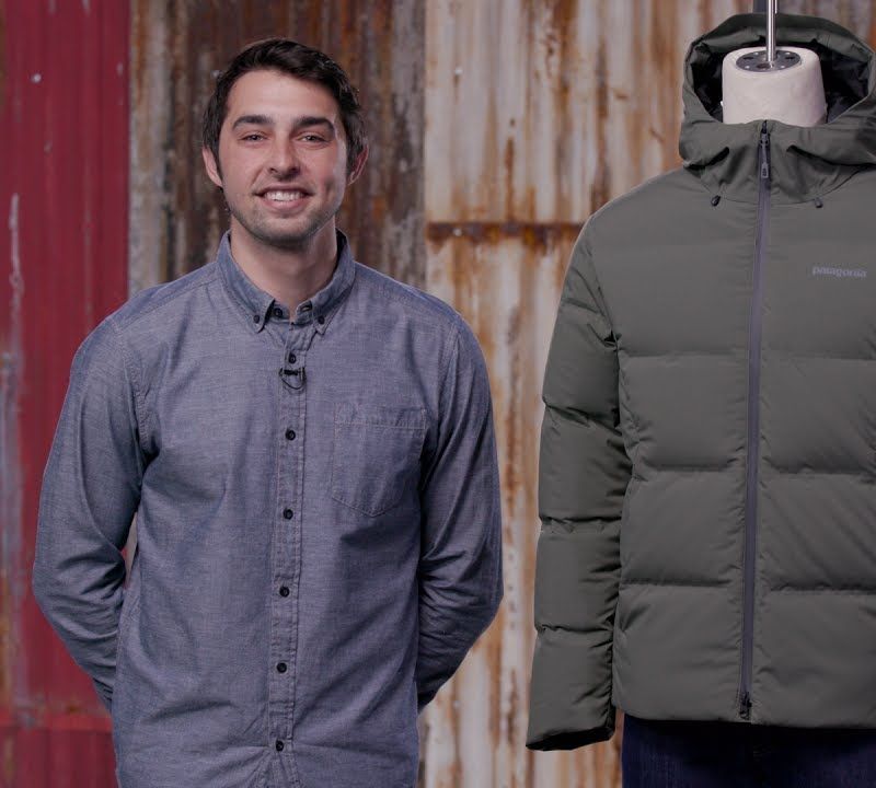 Férfi pehelykabát Patagonia Jackson Glacier black 7