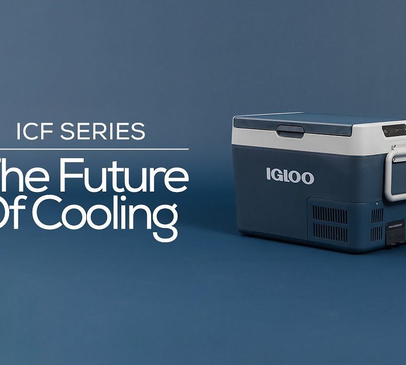 Kompresszoros hűtőszekrény Igloo ICF60 59 l kék 17