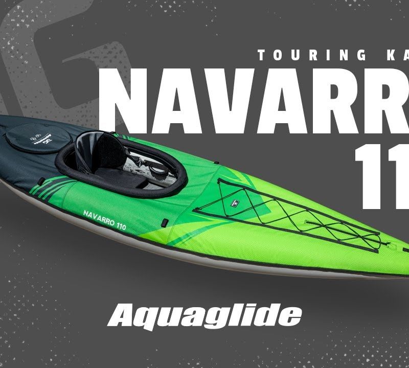 Aquaglide Navarro 110 zöld 584119108 1 személyes, felfújható kajak 10