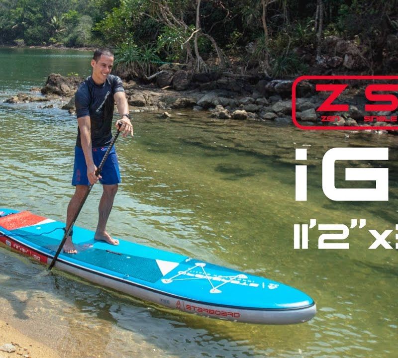 SUP STARBOARD iGO Zen 11'2  S kék 2011210401004 16