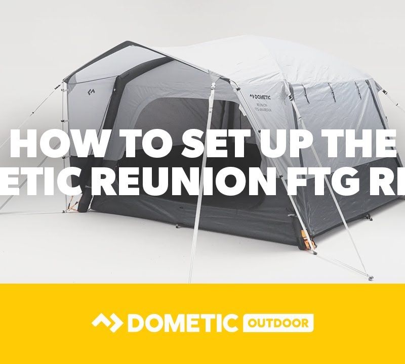 Négyszemélyes sátor Dometic Reunion Ftg 4X4 Redux salt/mist 13