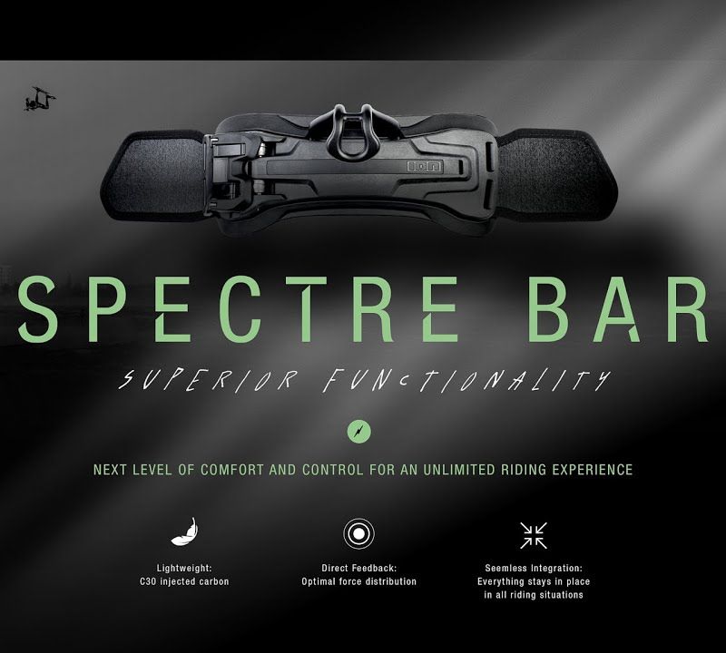 Szörfös trapéz ION Radium fekete 48220-7278 7