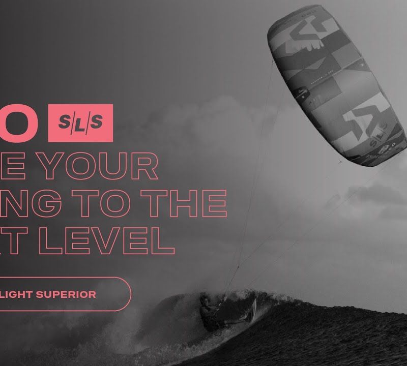 DUOTONE Neo SLS 2023 kitesurfing sárkány zöld-kék 44230-3014 5