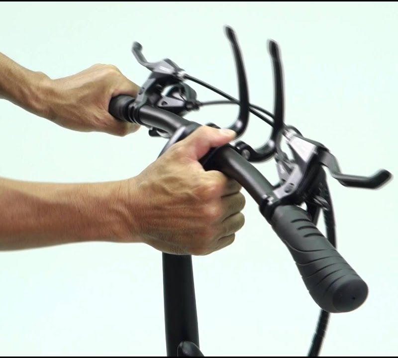 Összecsukható városi kerékpár Tern Link D8 sárga 5