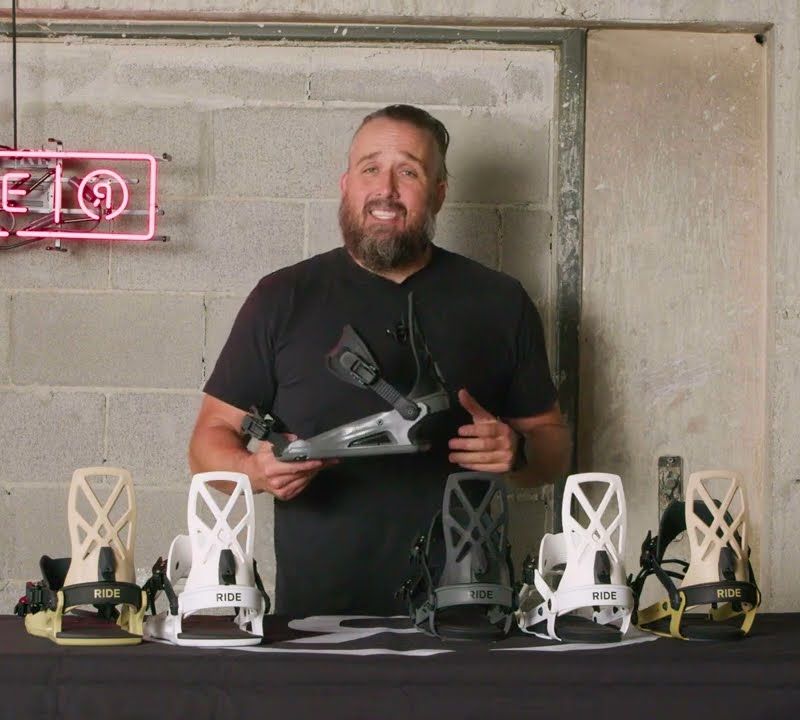 Snowboard kötés RIDE CL-4 classic fekete 12E1013.1.1.1 5