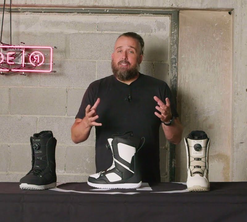 Férfi snowboard csizma RIDE Anthem fekete 14