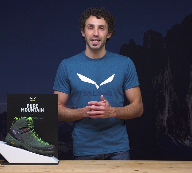 Női túrabakancsok Salewa Alp Trainer 2 Mid GTX zöld 00-0000061383 14