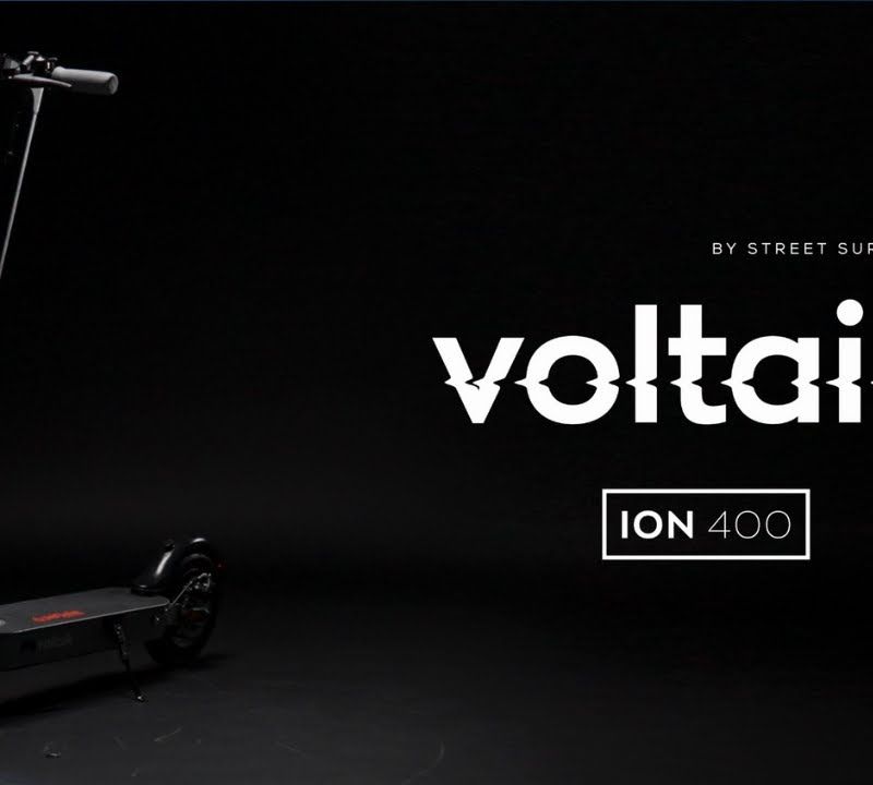 Street Surfing Voltaik Ion 400 elektromos robogó szürke 11