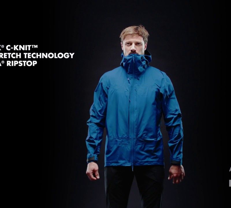 Férfi BLACKYAK Brangus esőkabát fekete 181006200 4