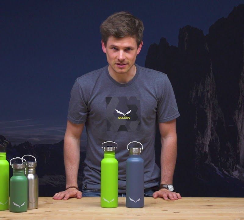 Salewa Aurino BTL acél palack 750 ml ezüst 00-0000000514 6