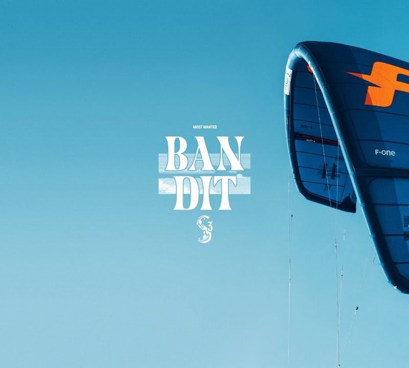 F-ONE Bandit S3 kite kitesurfing tengerészkék 77221-0102-C 7
