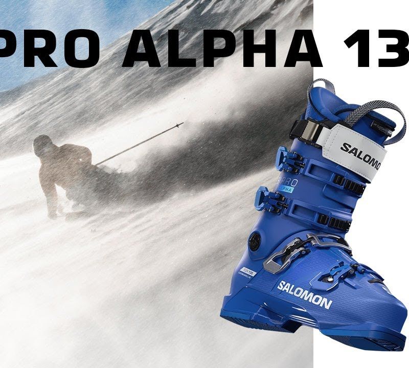 Férfi síbakancs Salomon S Pro Alpha 130 kék L47044200 16