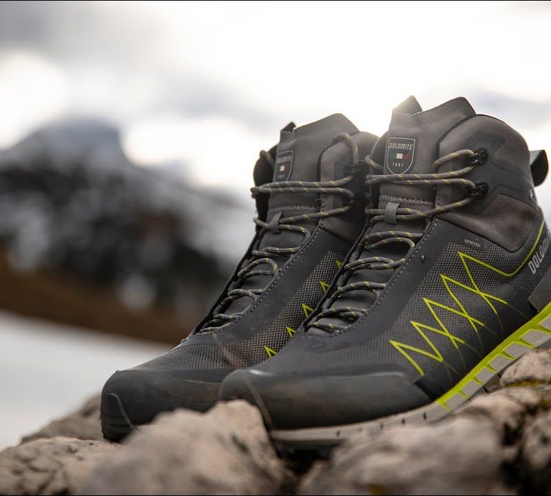 Férfi túrabakancs Dolomite Croda Croda Nera Hi GTX szürke 13