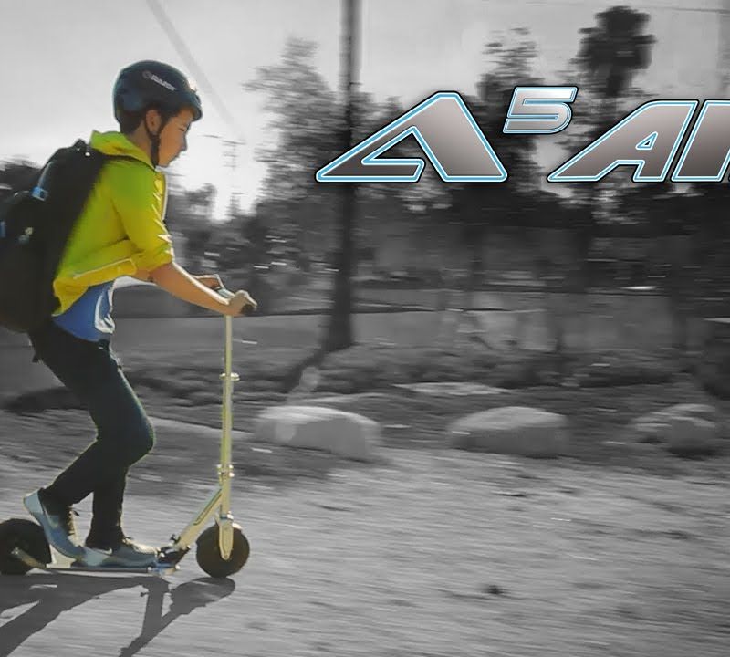 Razor A5 Air robogó fekete 13073005 6