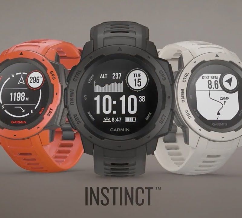 Garmin Instinct Tactical Edition sportóra fekete 010-02064-70 8