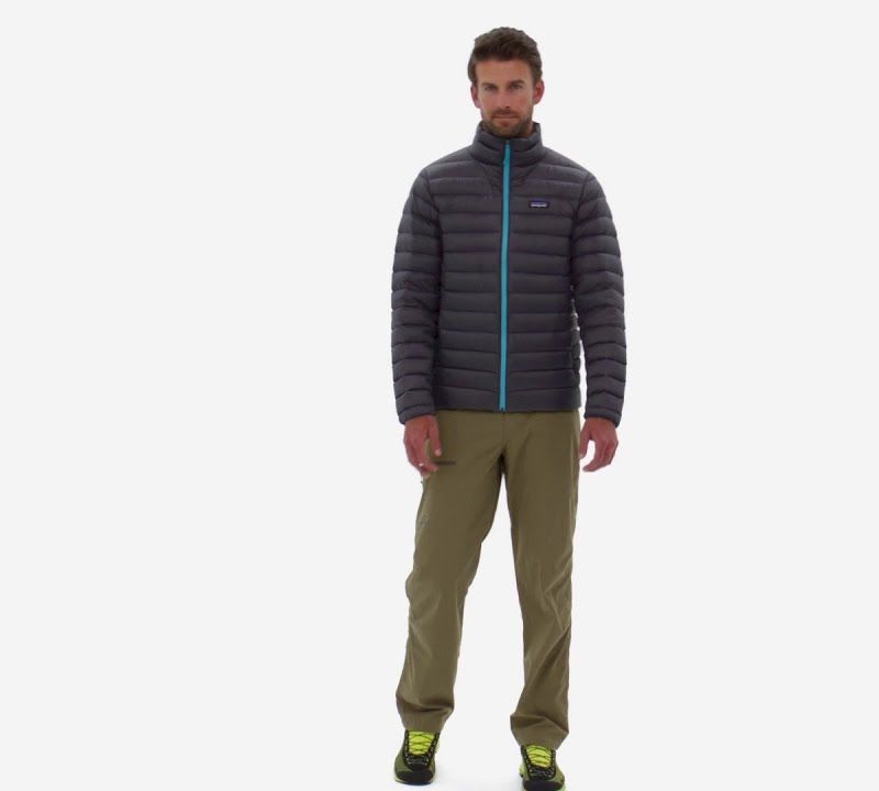 Férfi pehelykabát Patagonia Down Sweater black 6