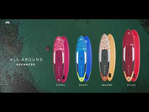 SUP Aqua Marina Magma - Advanced All-Around iSUP, 3,4m/15cm narancssárga BT-21MAP 12