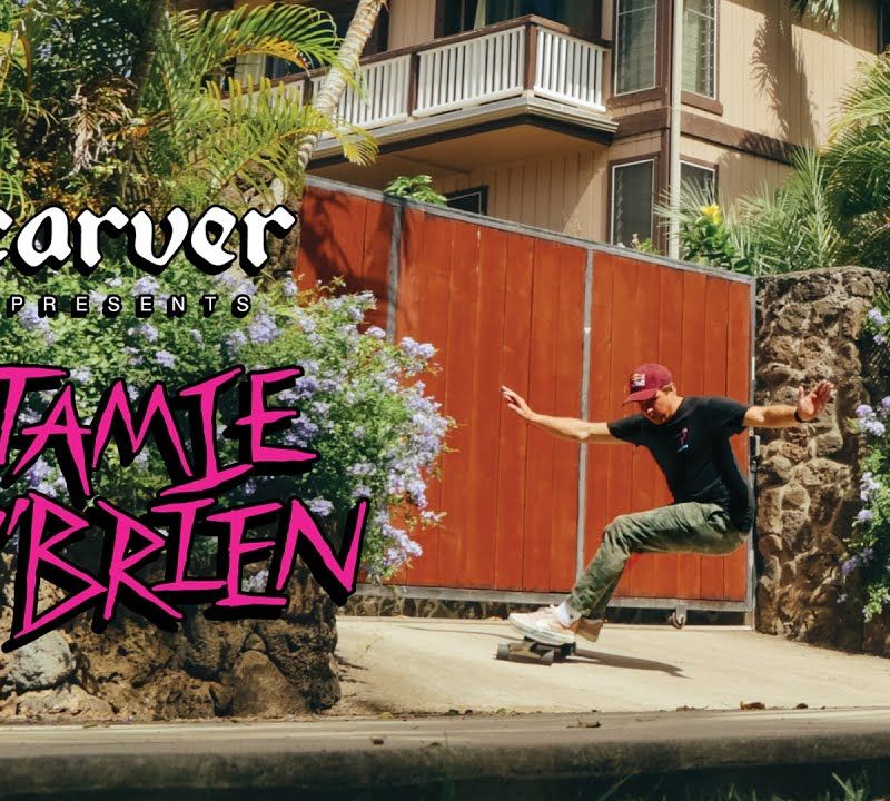 Surfskate gördeszka Carver C7 Raw 31" JOB Blue Tiger 2022 Komplett kék és rózsaszín C1013011140 16