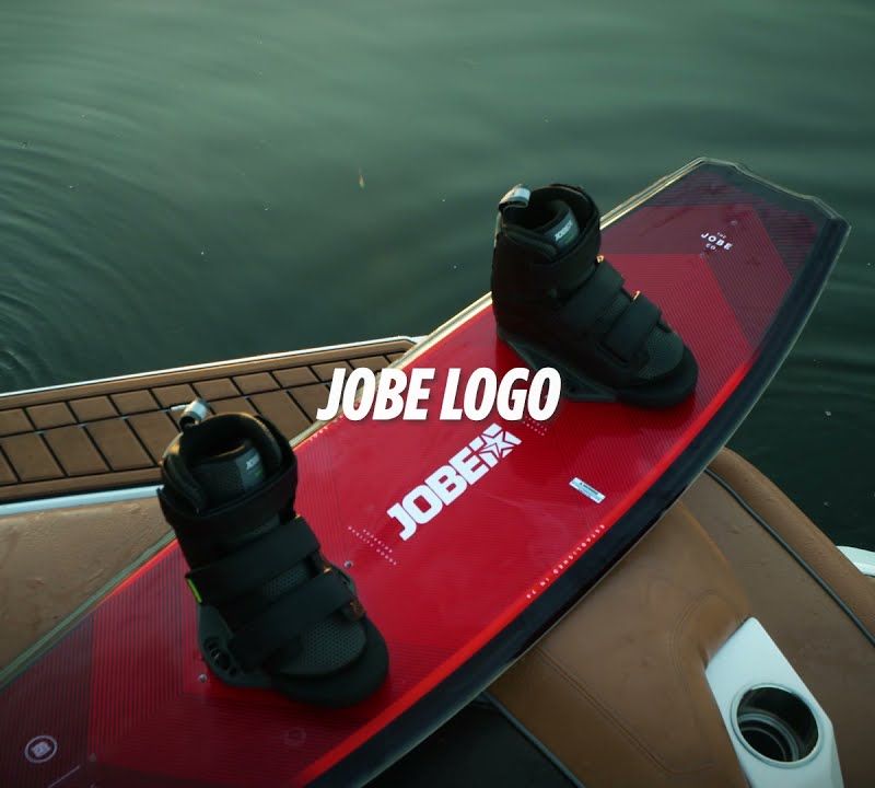 JOBE Wakeboard Kit Logo Wakeboard 138 és kötés egység szett fekete/piros 278822008 11