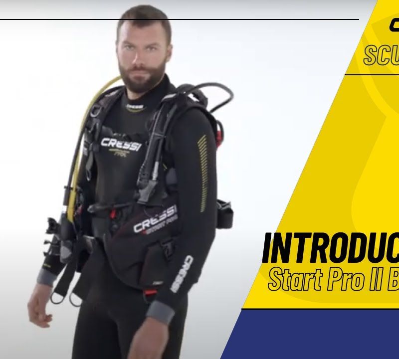 Cressi Start Pro búvár mellény fekete IC721900 9