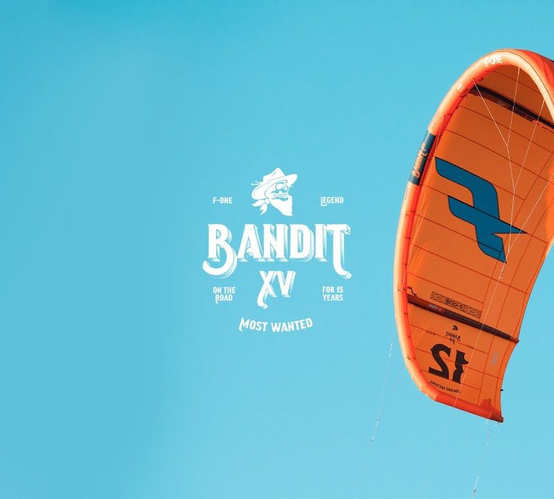 F-ONE Bandit XV kite kitesurfing narancssárga 77221-0101-B-7 8
