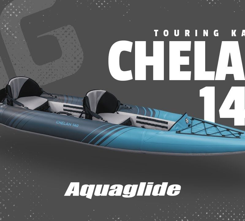 Aquaglide Chelan 140 kék 584121105 2 személyes, felfújható kajak 8
