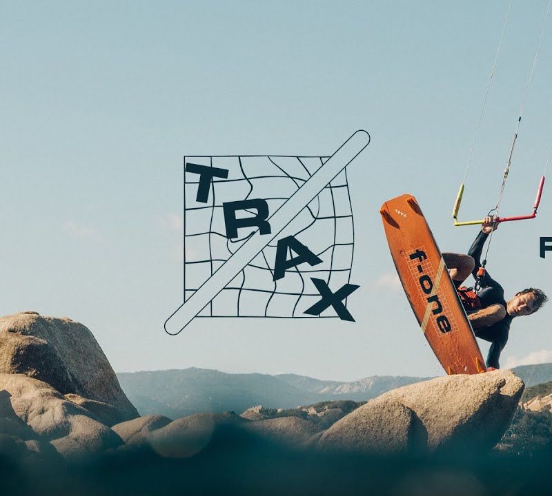 F-ONE Trax kitesurfing deszka narancssárga 77213-0104 5
