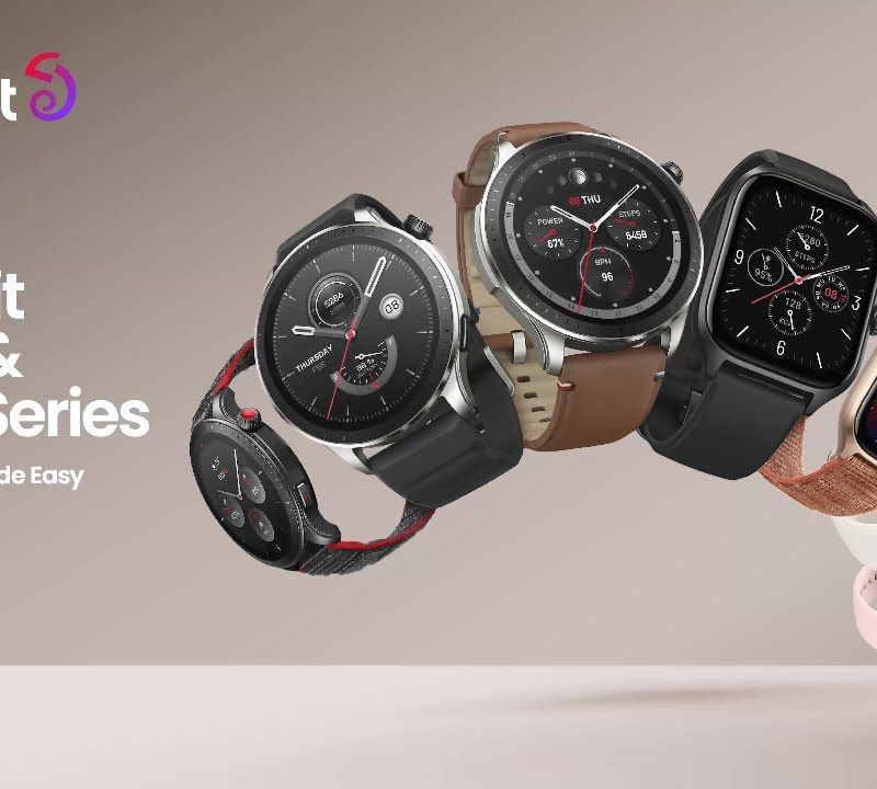 Amazfit GTS 4 Mini karóra fekete W2176OV5N 10