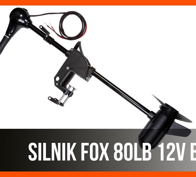 Horgászmotor Fox 80 lb 12 v BL motor fekete CEN010 7
