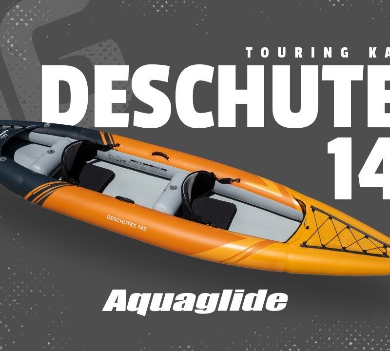 Aquaglide Deschutes 145 narancssárga 2 személyes felfújható kajak 584120127 11