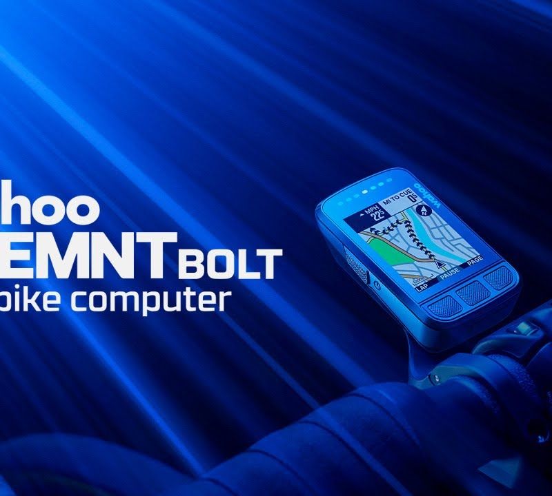 Wahoo Elemnt Bolt v2 GPS kerékpáros számítógép fekete WFCC5 9