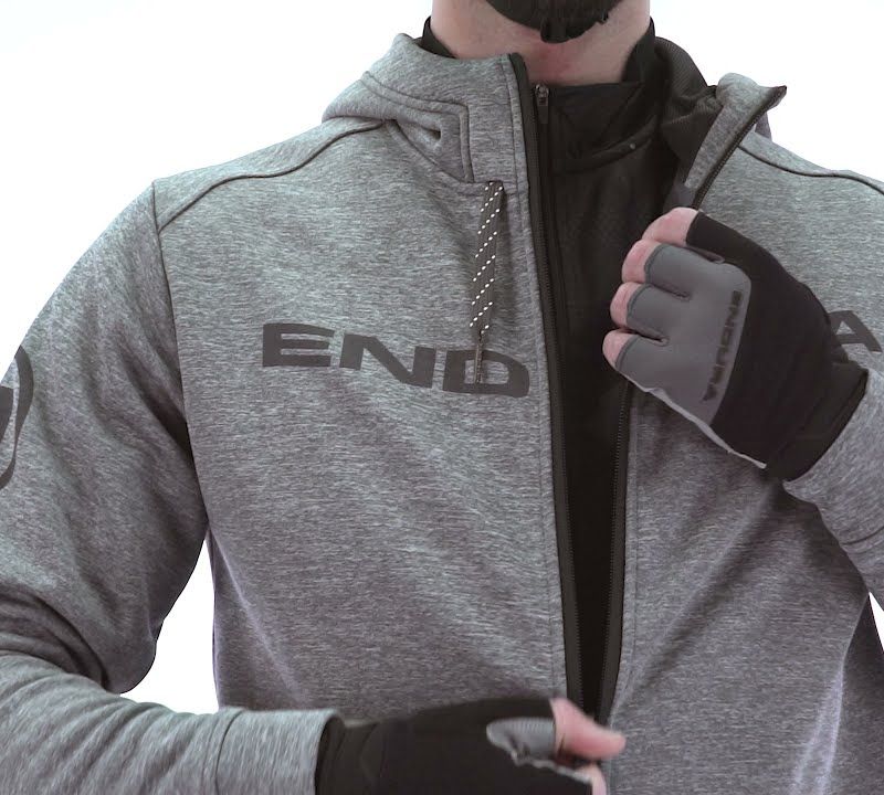 Férfi kerékpáros pulóver Endura Hummvee Hoodie black 8