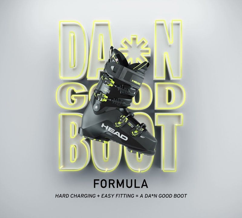 HEAD Formula 120 síbakancs fekete 601146 10