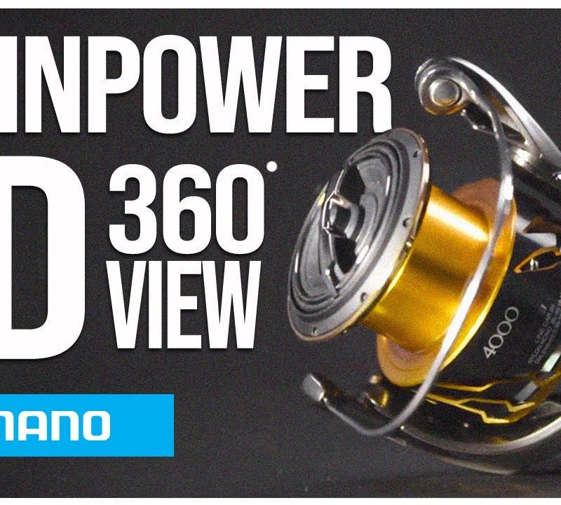 Shimano Twin Power FD fonókarika fekete TP2500FD 6