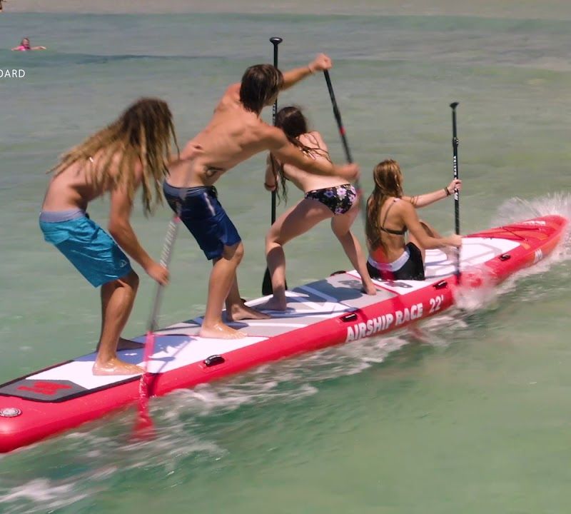 SUP Aqua Marina Airship Race - Team iSUP, 6,7m/20cm piros BT-20AS 16