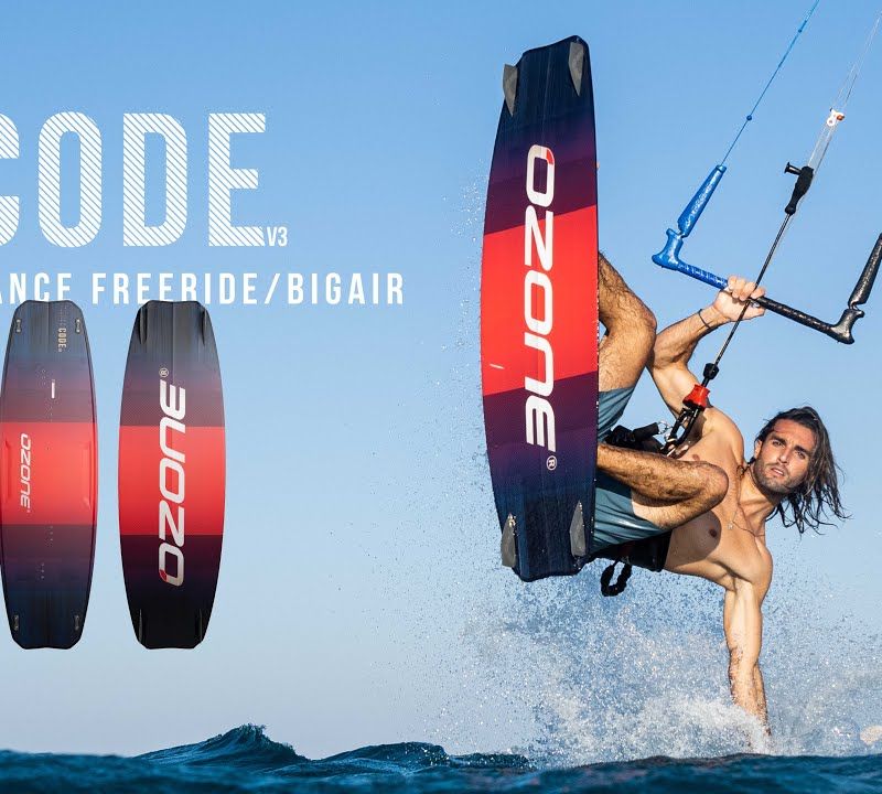 Ozone Code V3 zöld kiteboard KBCOV31414142F 8