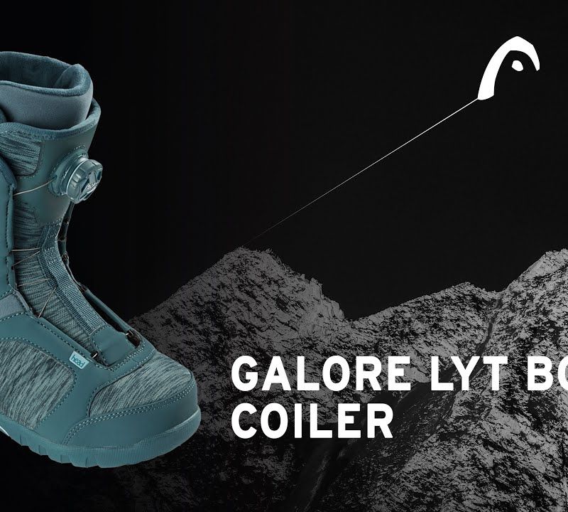 Női snowboard csizma HEAD Galore Lyt Boa Coiler fekete 354320 10