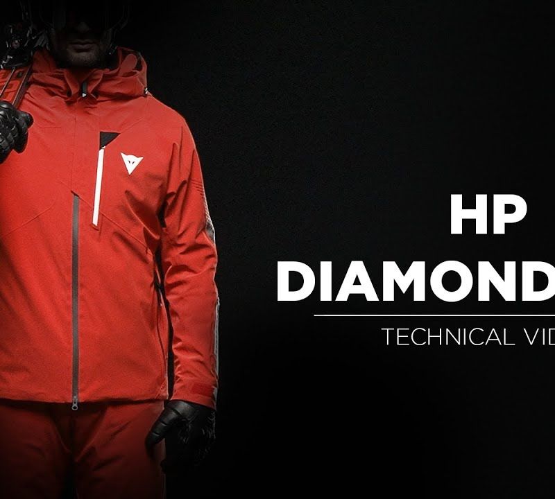 Férfi sí kabát Dainese Hp Diamond II S+ fire red 9