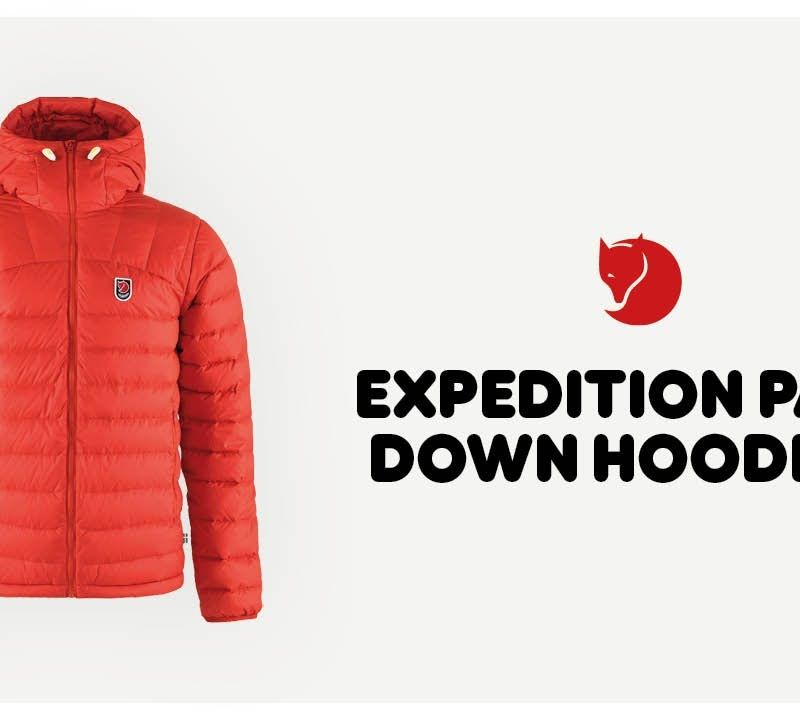 Férfi Fjällräven Expedition Pack Down kapucnis dzseki Navy kék F86121 pehelykabát 13