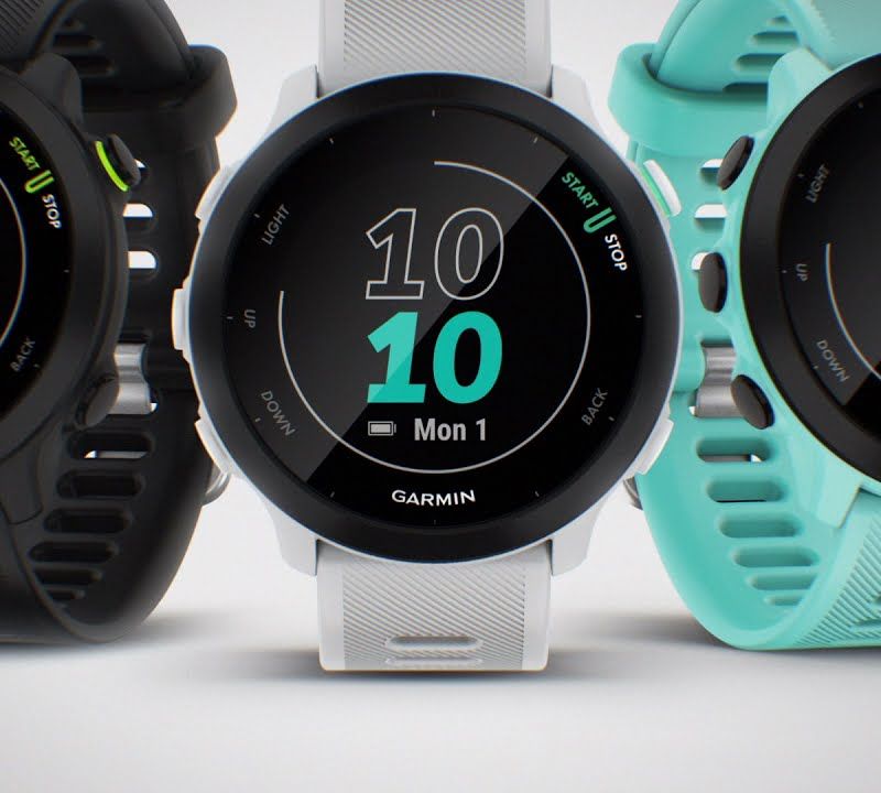 Garmin Forerunner 55 sportóra fekete 010-02562-10 7