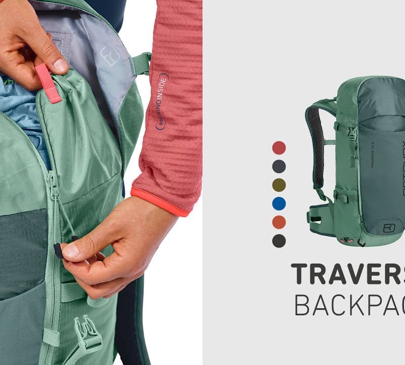 Ortovox Traverse 30 trekking hátizsák piros 48534 9