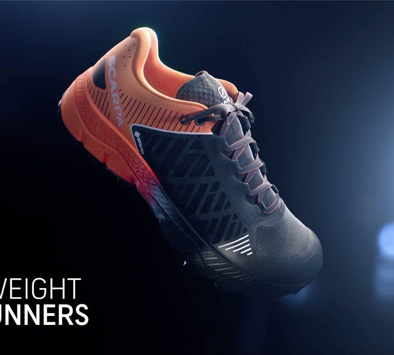 Férfi SCARPA Spin Ultra fekete/narancs GTX futócipő 33072-200/1 13