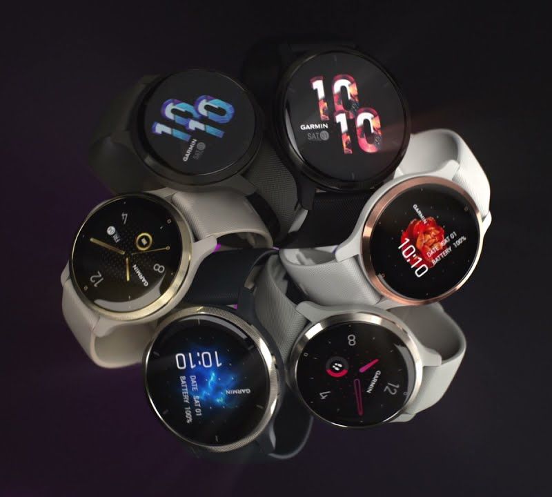 Garmin Venu 2S sportóra grafit 010-02429-10 7