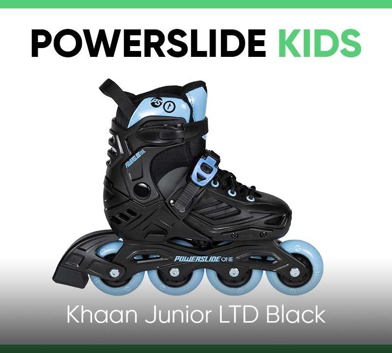 Gyermek korcsolya Powerslide Khaan Junior LTD piros/fekete 940671 11